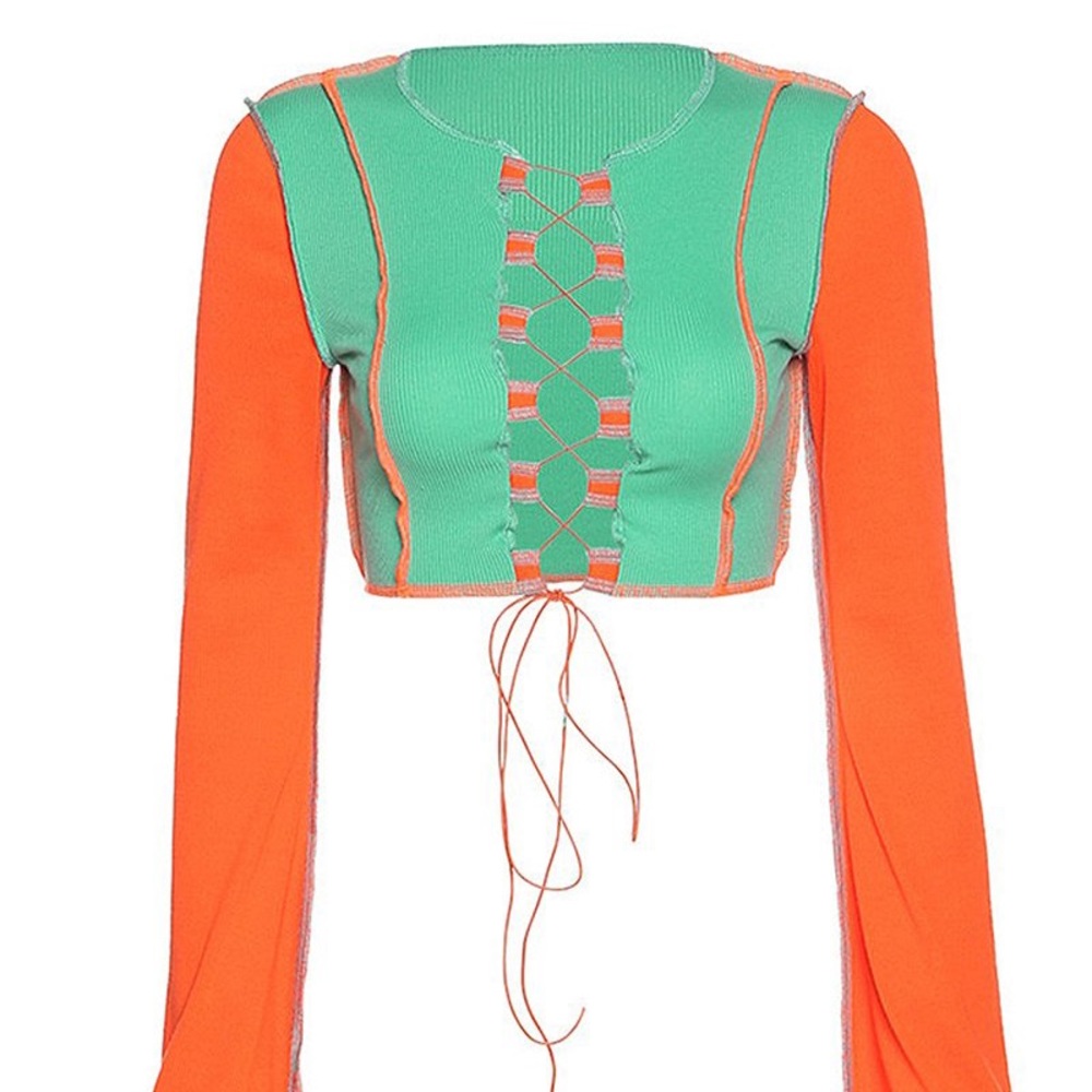Lace Up Top